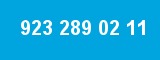 923 289 02 11